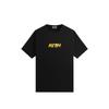 For Peanuts Skateboard Fast Logo Tee Black Men Tops KHM033393-001