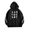Women's Fashionable, Casual, Comfortable Round-neck, Hooded, Long-sleeved, Rugby-print Warm Sweater