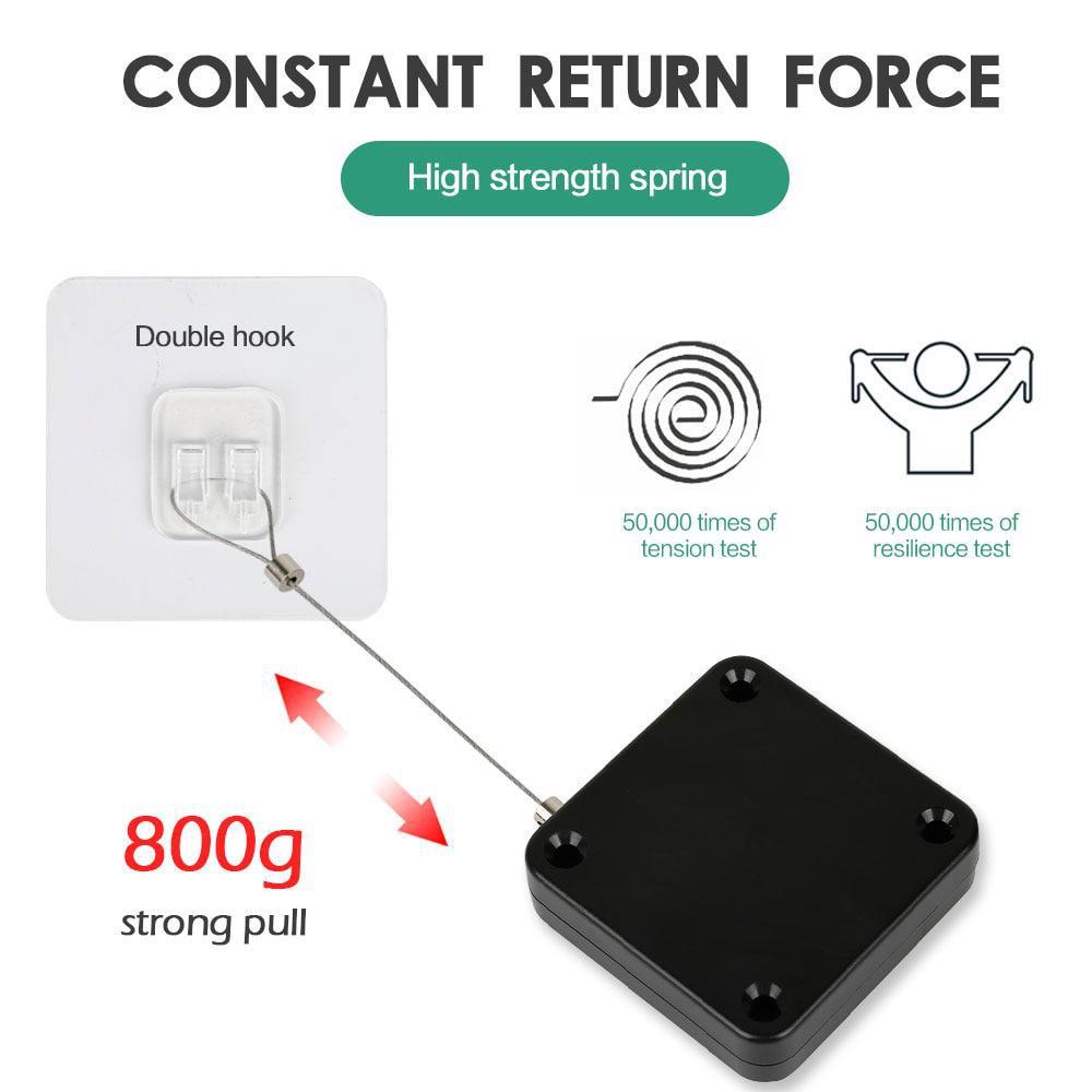 Automatic Sensor Door Closer Punch-free Adjustable Surface Door Stopper Automatically Close Door Bracket Closer Home Improvement