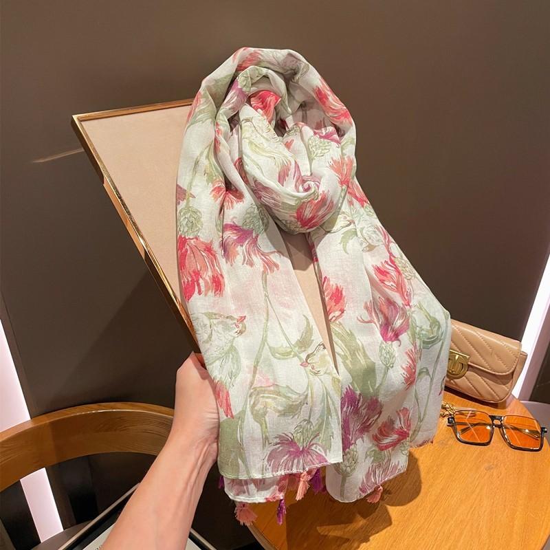 Bohemian vacation style sunscreen shawl with women's new models are very good-looking, high-end atmosphere and high-grade