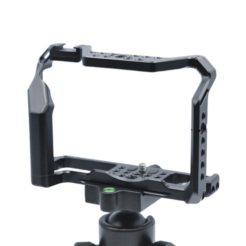 Stable Camera Protections Cage for X T4 Aluminum Alloy Construction Includes Rubber Pad Threaded Screws for Firm Hold
