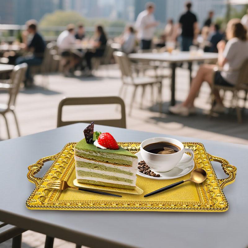 Luxury Fruit Tray - Elegant European-style Gold Decorative Bowl for Home & Party