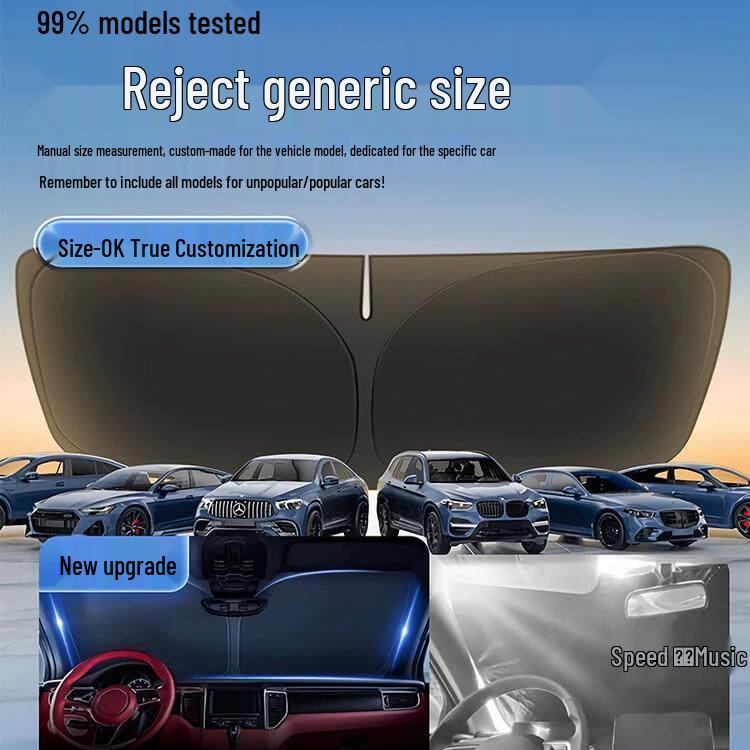 Geely Xingrui Front Windshield Sunshade Umbrella for Heat Insulation