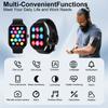 LAXASFIT H9 and H6 Smartwatch Dial To Answer Calls Calorie Tracking Heart Rate Blood Oxygen Monitoring Bluetooth Smart Watch