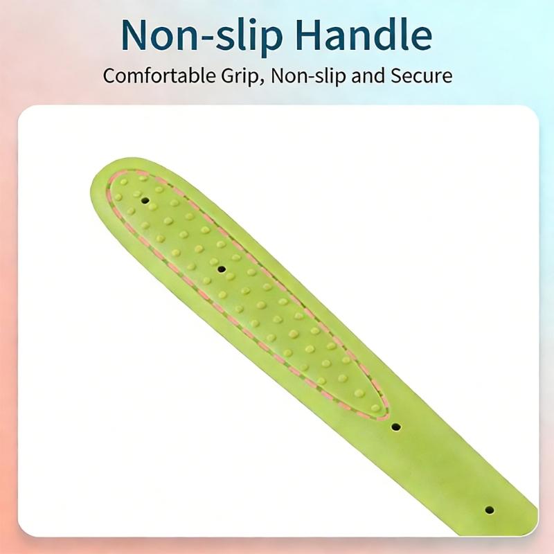 34cm Heat Resistant Silicone Gua Sha Board Weighted Ventilated Massage Stick For Professional and And Home Health