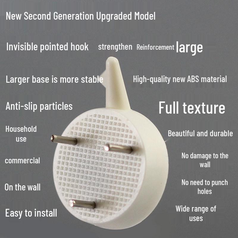 Reinforced Invisible Wall Hook for Wedding Dress Photos or Digital Paintings