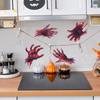 Halloween Simulation Horror Blood-hand Glass Window Home Atmosphere Decoration Stickers