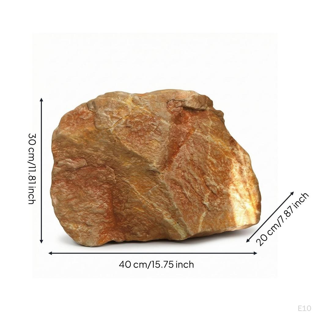 Landscape Boulder & Prop Realistic Foam Lightweight Decorative Stone Piece for Visual