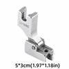 Steel Presser Foot Universal Hinged Zipper Presser Foot High Shank Invisible Zipper Foot Industrial Machines
