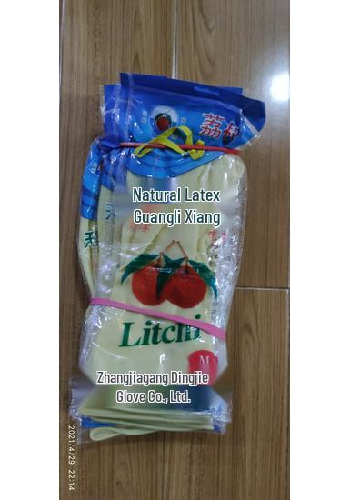 Litschi-Gummihandschuhe für Geschirrspülen & Haushaltsreinigung