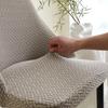 2/4 Stück Jacquard Esszimmerstuhlbezüge Elastische Universelle Stuhlhussen Stuhlschutzbezug Für Bankett Hochzeit Wohnzimmer