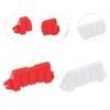 20 Pieces RC Track Barrier Set Car Race Fence Modular Parking Circuit Scene Accessories PP