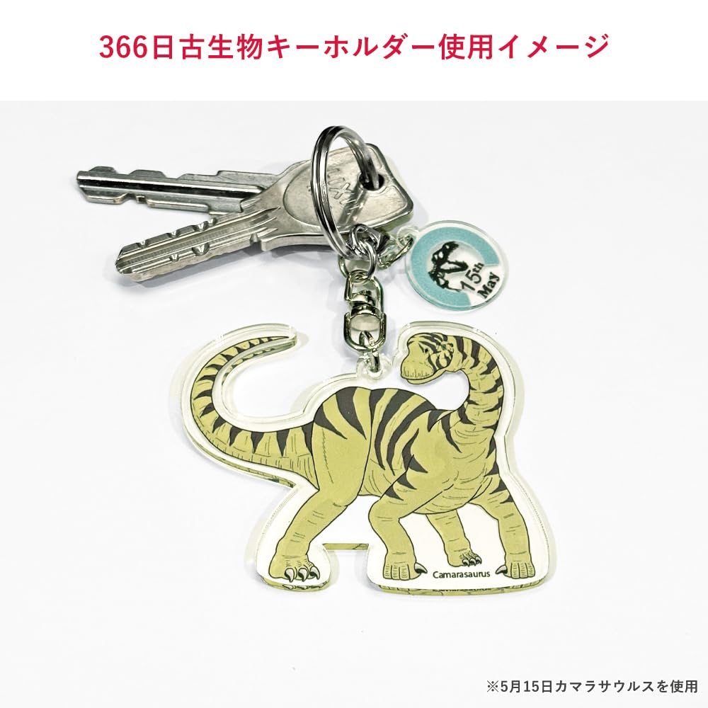 [Sun Contents] 366 Days Paleontology Keychain June 27th Tenontosaurus Acrylic