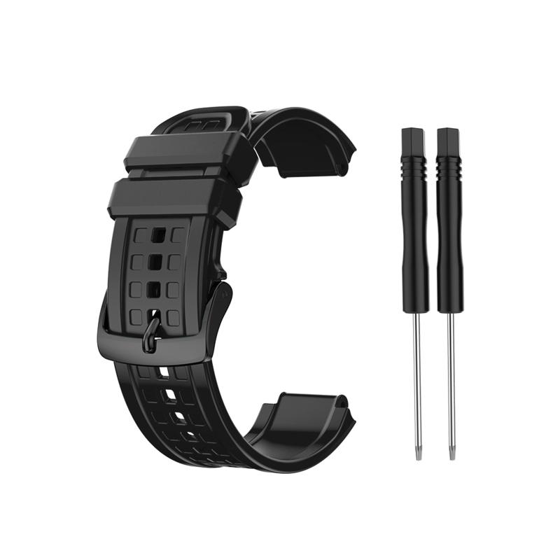Fit for Forerunner 25 Male Band Adjustable Smartwatch Silica Wear Resistant Strap Wristbands Bracelet with Tools