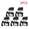 1-5PCS 32/48LED LED Solar Security Lights Motion Senso Outdoor Flood Light IP65 Waterproof Split Wall Lamp for Porch Patio Yard