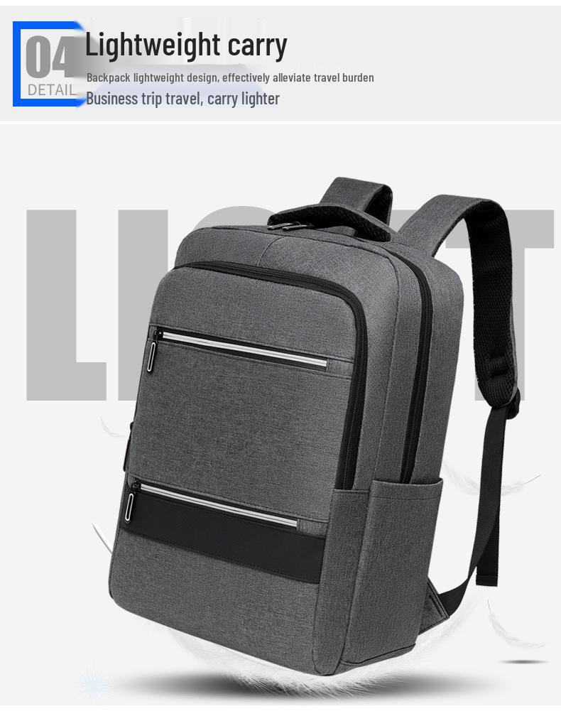 Módní velkokapacitní multifunkční batoh na notebook pro studenty a dojíždějící