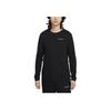 Nike Besticktes Logo Rundhals-Sweatshirt Herren Oberteile Schwarz FB5510-010