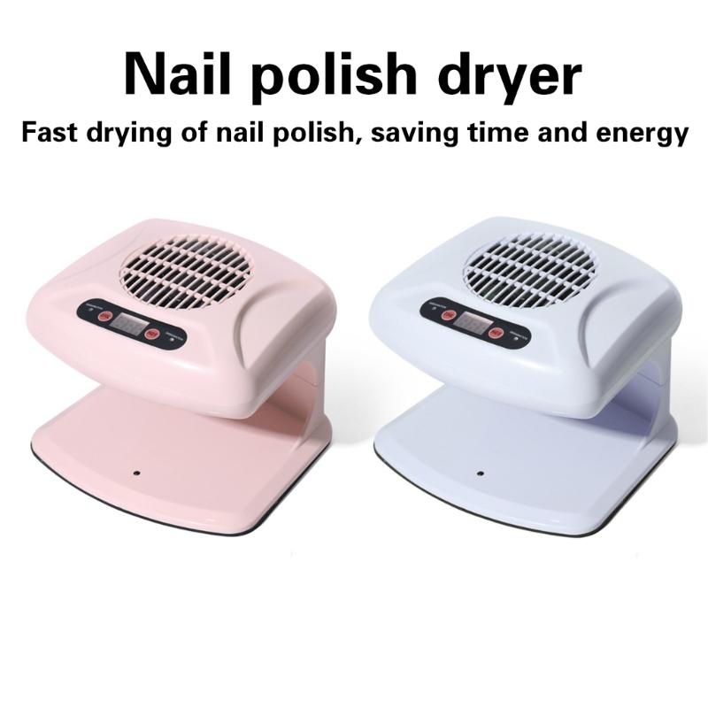 Air Nail Dryer for Regular Nails Polish 300W Warm & Cool Wind Nails Polish Dryer Nail Drying Fan with Automatic Sensors
