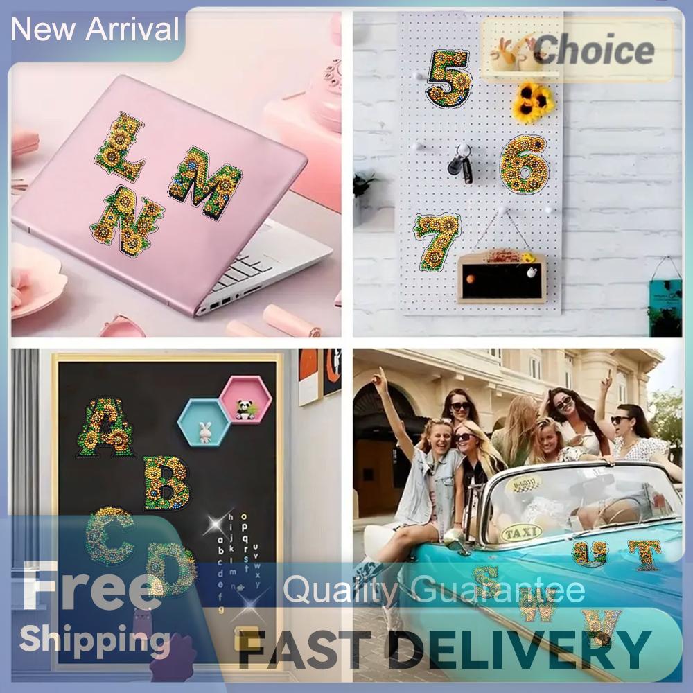 2D Acrylic DIY Diamond Art Fridge Magnet Kit Special-Shaped Diamond Diamond Painting Magnets for Adults Beginners Home Decors