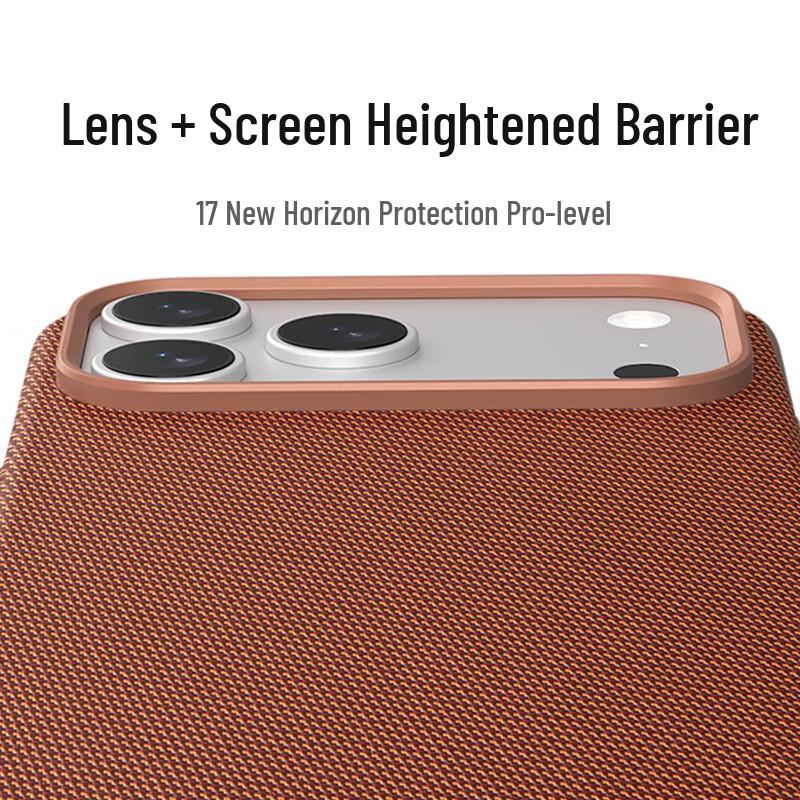 Pisen Tech Fabric Magnetic Woven Protective Case for iPhone 17 Series