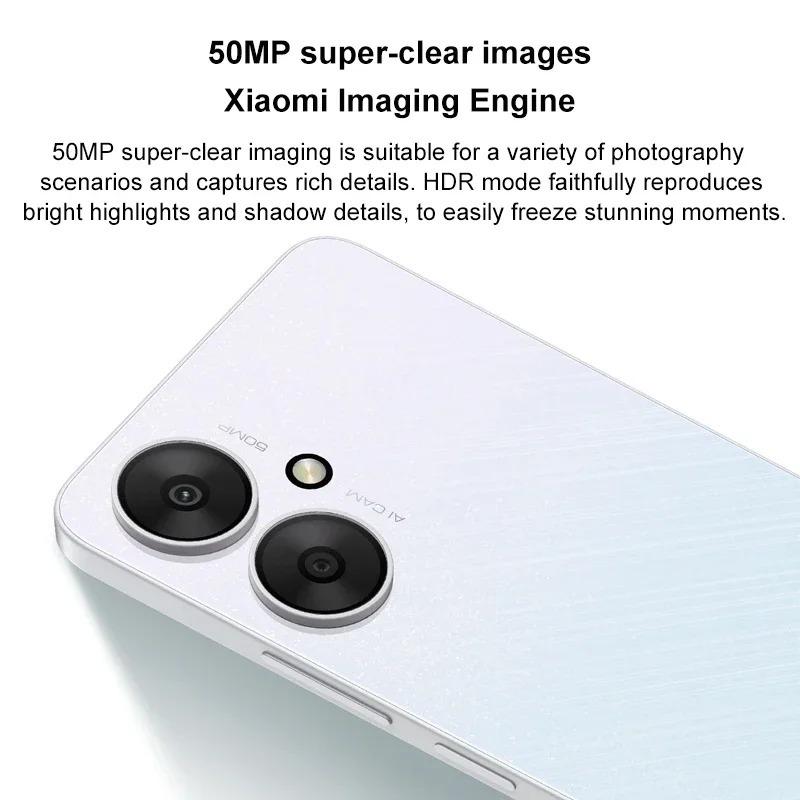 Xiaomi Redmi 13C 5G Smartphone Dimensity 6100+ 6.74" Ultra-large Display 50MP+5MP AI Camera 18W 5000mAh Battery Used Phone