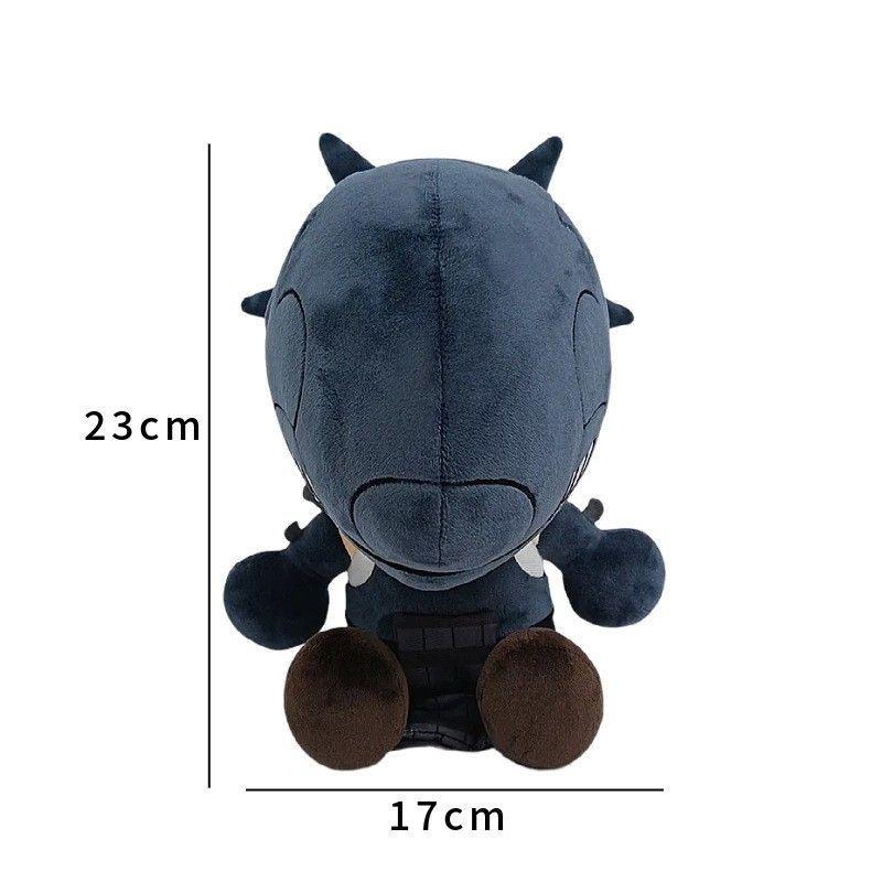 23 cm Chainsaw Man Reze Corpo della Trasformazione Morbido Riempimento di Peluche Cuscino da Abbracciare Decorazione per Letto Accompagnato da Amico Giocattolo Regalo per le Feste