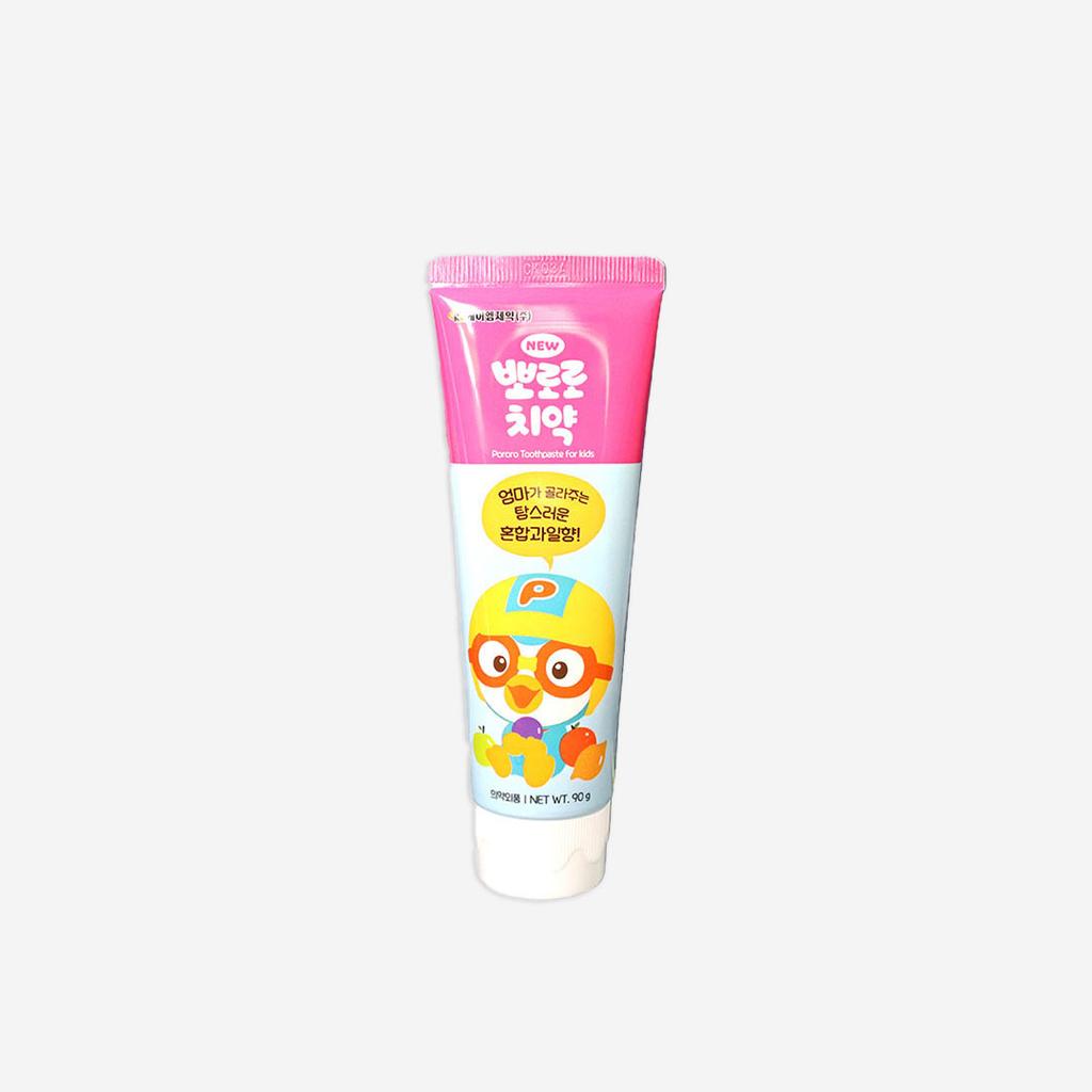 Pororo Toothpaste For Kids MIXED FRUITS 90g MADE IN KOREA