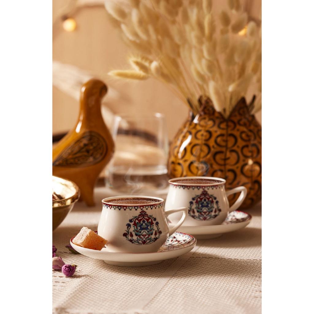 Nakka Set Of 6 Coffee Cups 100 Ml