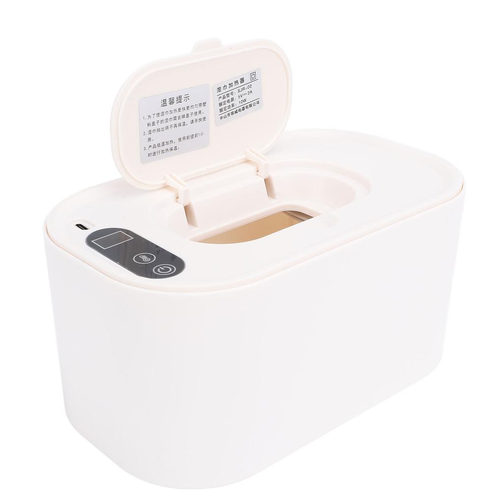 Wipe Warmer Constant Temperature Portable USB Powered Wet Wipe Warmer Dispenser for Home Car