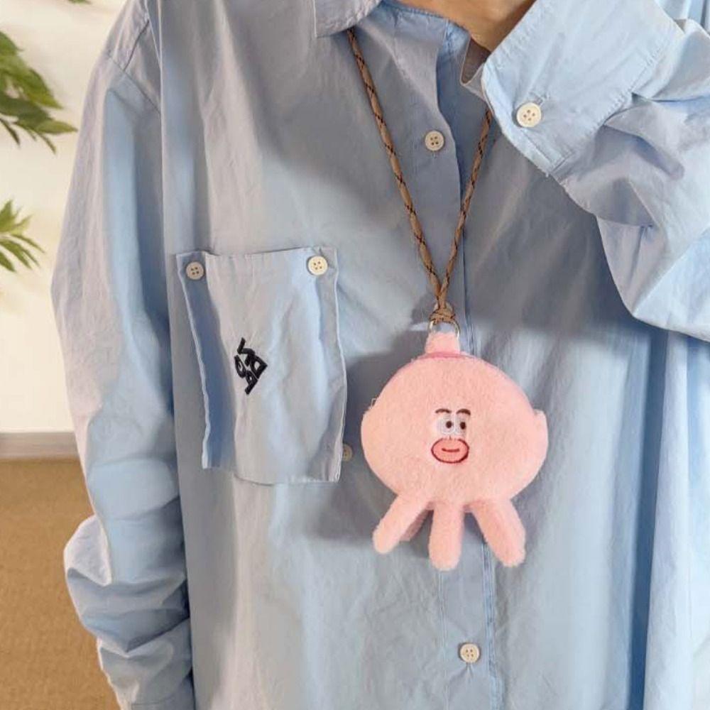 

Кошелек-подвеска Shark Salamander Halter Octopus Oyster, кошелек для монет в виде морского животного, подарок в виде аквариума Octopus Halter Bag