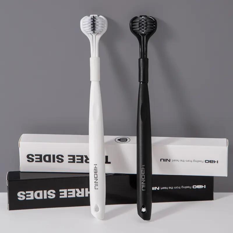 Comprehensive Oral Hygiene U-Shaped Toothbrush Soft Bristles 1/2/4/6pcs Set