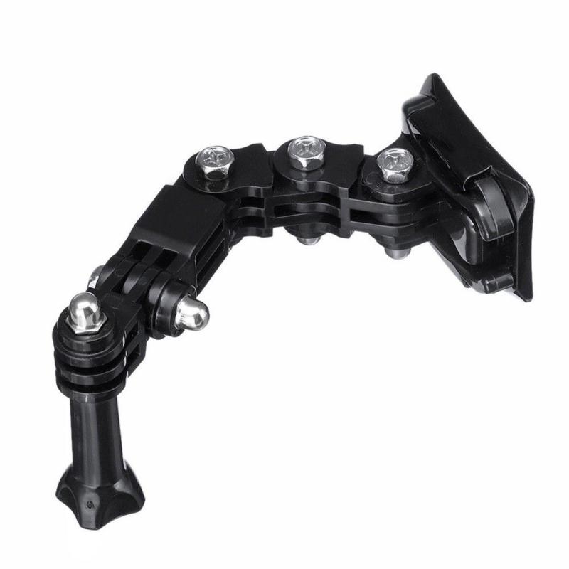 Camera Holder Set for GoPro Motorcycle Helmet Chin Mount Adjustable Chin Bracket Multi Angle Holder