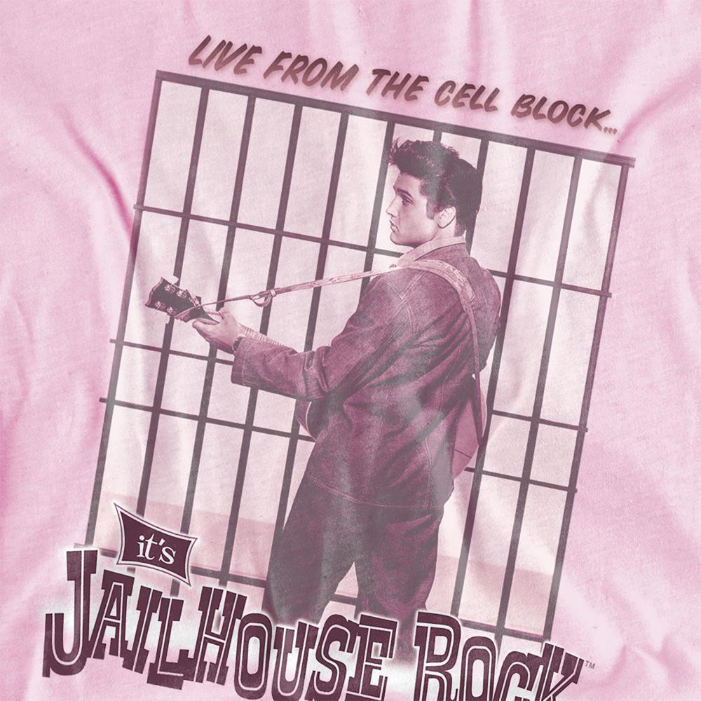 Elvis Presley Childrens/Kids Cell Block Rock T-Shirt