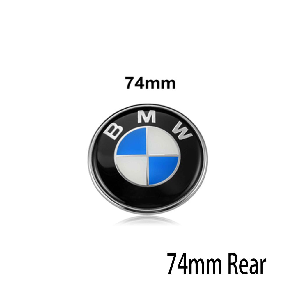 1Pcs 45/74/82mm Auto Car Styling Emblem Badge Front Rear Trunk Logo Sticker For BMW E46 E39 E38 E90 E60 F10 F30 Z3 Z4 X3 X5