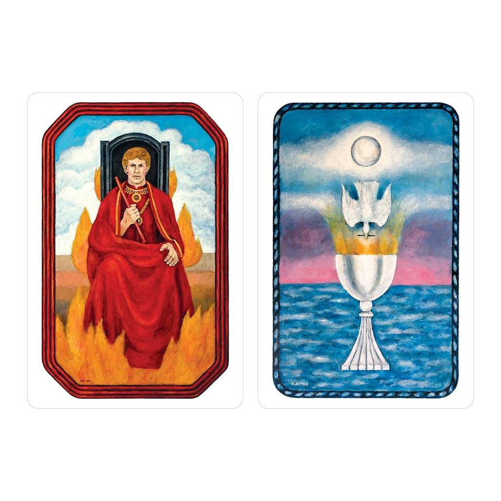 Kancharo 78-Card Tarot Card Set [The Jungian Tarot] Includes Japanese Tarot Card Instructions & Pouch (Authentic)