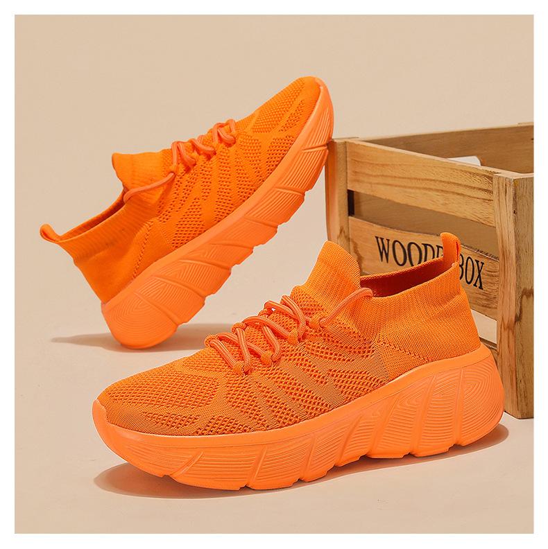 Spring Summer Shoes for Men Casual Sport Shoes Breathable Flat Skateboard Shoes Lovers Slip-on Sneaker 36-45
