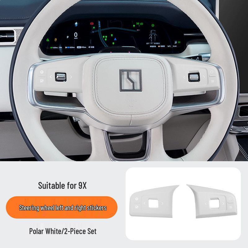 Silicone Protective Pad for Zeekr 9X Steering Wheel Interior Buttons