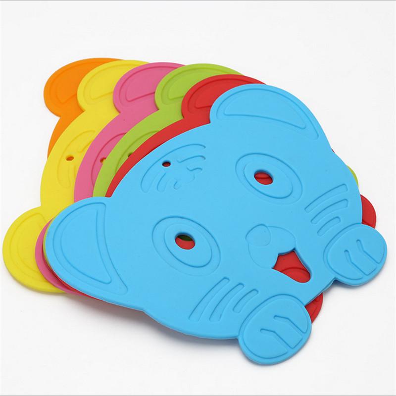 1Pc Silicone Cup Mat Coaster Holder Drink Coffee Pad Heat Resistant Waterproof Placemat Table Decoration
