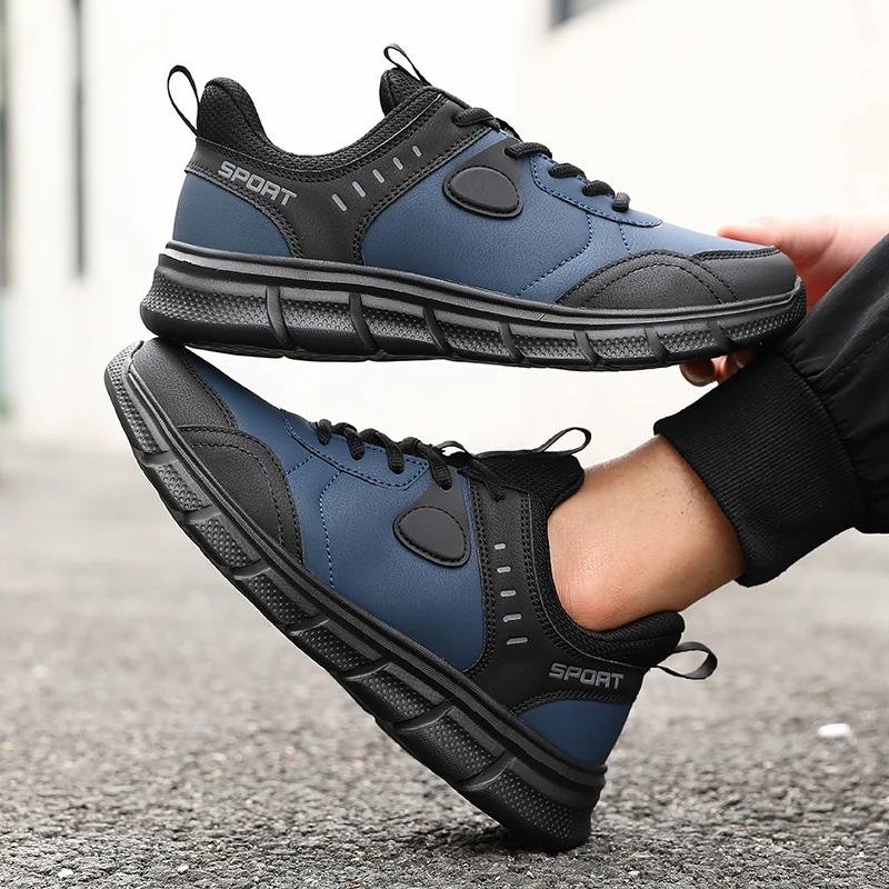 Men's Shoes Outdoor Comfortable Versatile Hiking Shoe Black Dirt Resistant Fashionable Minimalist Non Slip Jogging Walking Shoes