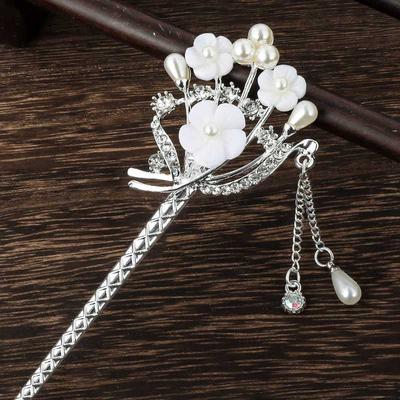 Female Hair Accessories Costume Headdress Tassel Buyao Hairpin Hair Clasp Barrettes Antique