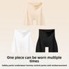 Female Summer Thin No Trace of Abdominal Antibacterial Ice Silk To Lift Hip Anti Go Out of Two in One Safety Underwear