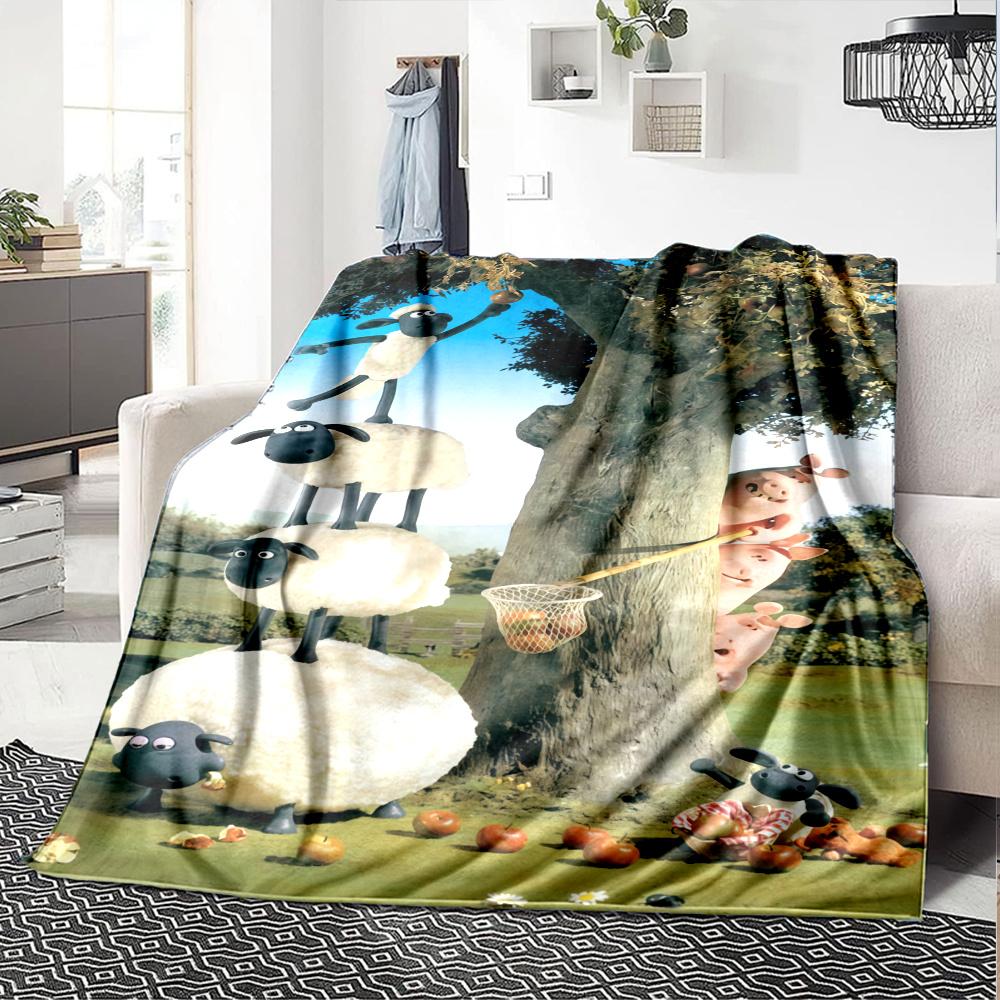 Shaun Blanket, High quality Comfortable for All Seasons, Home Decor, Warmth and Comfort