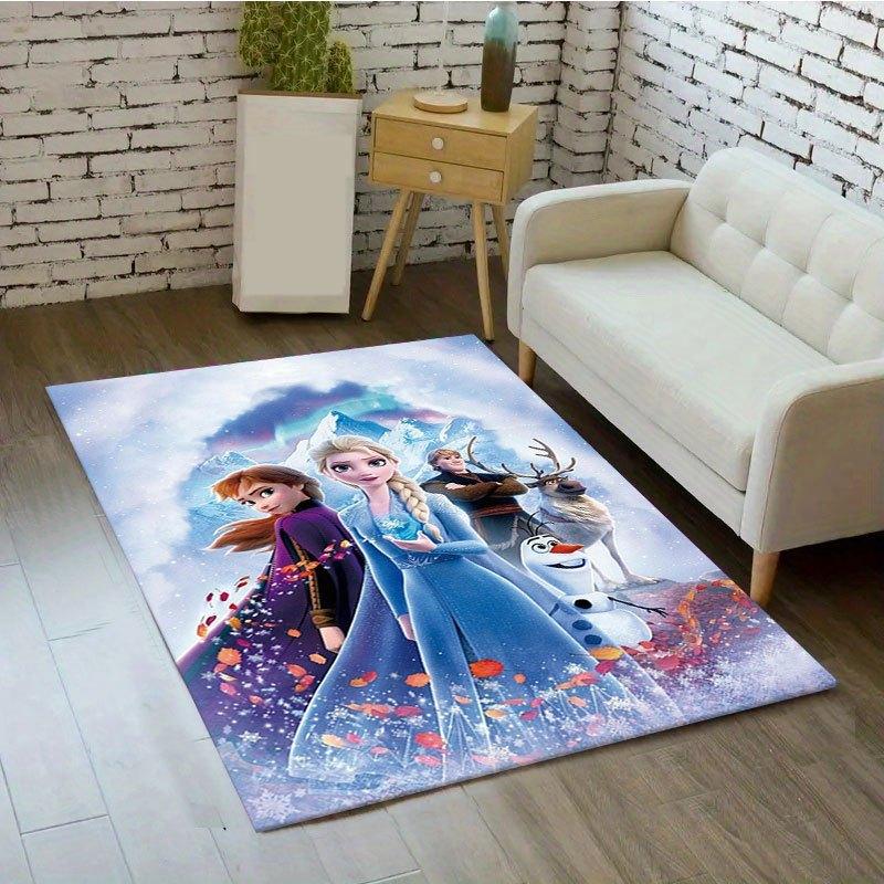 1 Stück Gefrorenes Muster Teppich Läufer rutschfester Teppich Handwaschbar Fußmatte Geeignet für Wohnzimmer Schlafzimmer Heimdekoration Zimmerdekoration