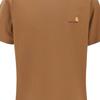 Carhartt WIP Solid Color Casual Crew Neck Short Sleeve T-Shirt Men tops Khaki I029956-HZ-XX