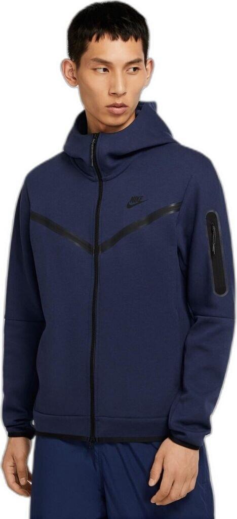 Куртка Nike Tech Fleece Windrunner Full Zip Hoodie (CU4489) midnight navy/black
