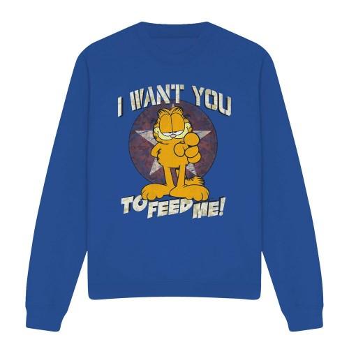 Garfield Unisex Adult I Want You Sweatshirt