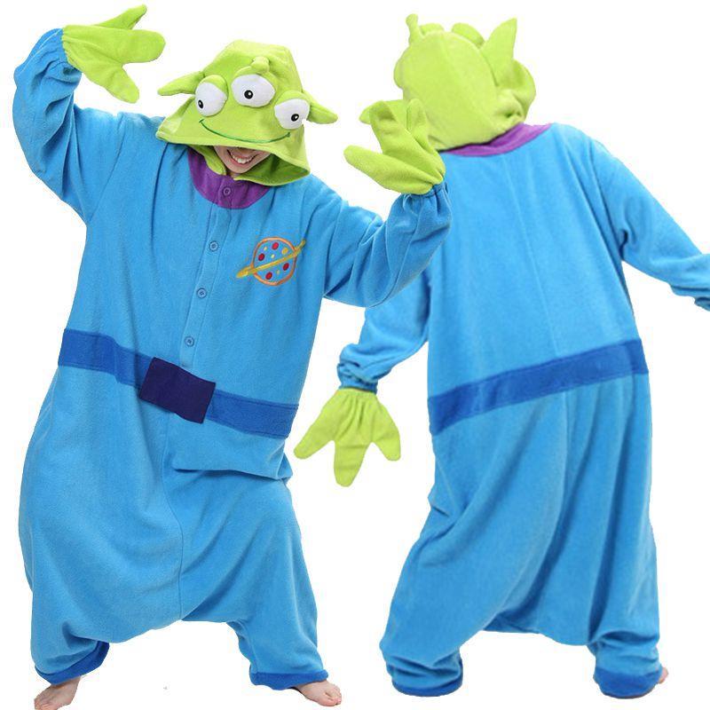 Spielzeug Aliens Story Unisex Cosplay Kostüm Onesie Nachtwäsche Kostüm Pyjamas