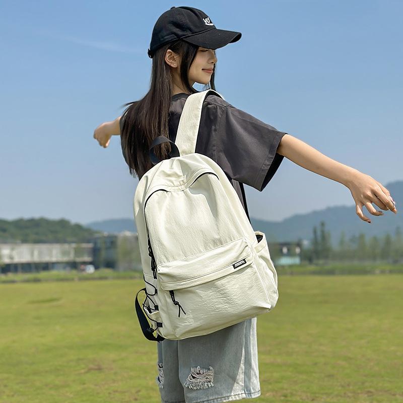 Large capacity schoolbag male high school students college students Japanese travel backpack female junior high school students computer backpack tide