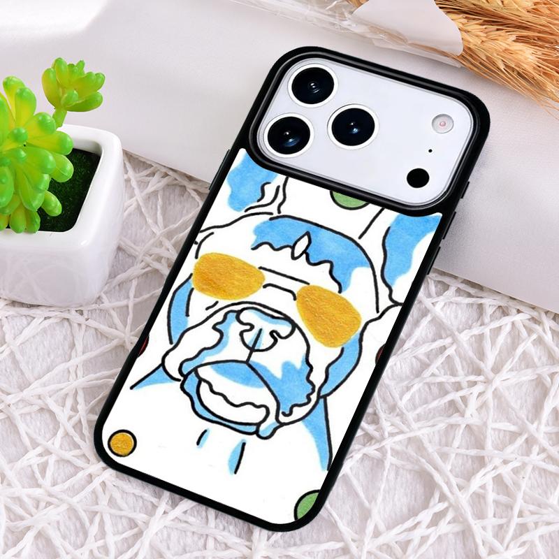 whimsical french bulldog Shockproof Phone Case for iPhone 17 Air 16e 15 11 12 14 13 Pro Max Cover Coque