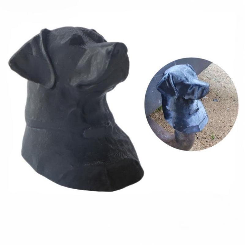 Kryt tažného zařízení s vlčí hlavou Plastová ochranná krytka Dekorativní hák pro tažné koule 3D tištěný Zabraňuje rezivění trubky přijímače